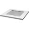 Ekena Millwork Diamond Surface Mount PVC Gable Vent: Functional, w/ 3-1/2"W x 1"P Standard Frame, 28"W x 28"H GVPDI28X2801SF - alternate 3